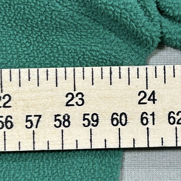 Patagonia Jacket Women's XL Kelly Green Micro D 1/4 Zip Fleece Pullover Casual - Picture 4 of 11